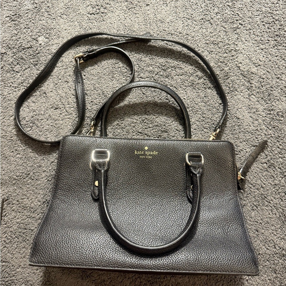Kate Spade New York Mulberry Street Lise Satchel in Black - Picture 2 of 10
